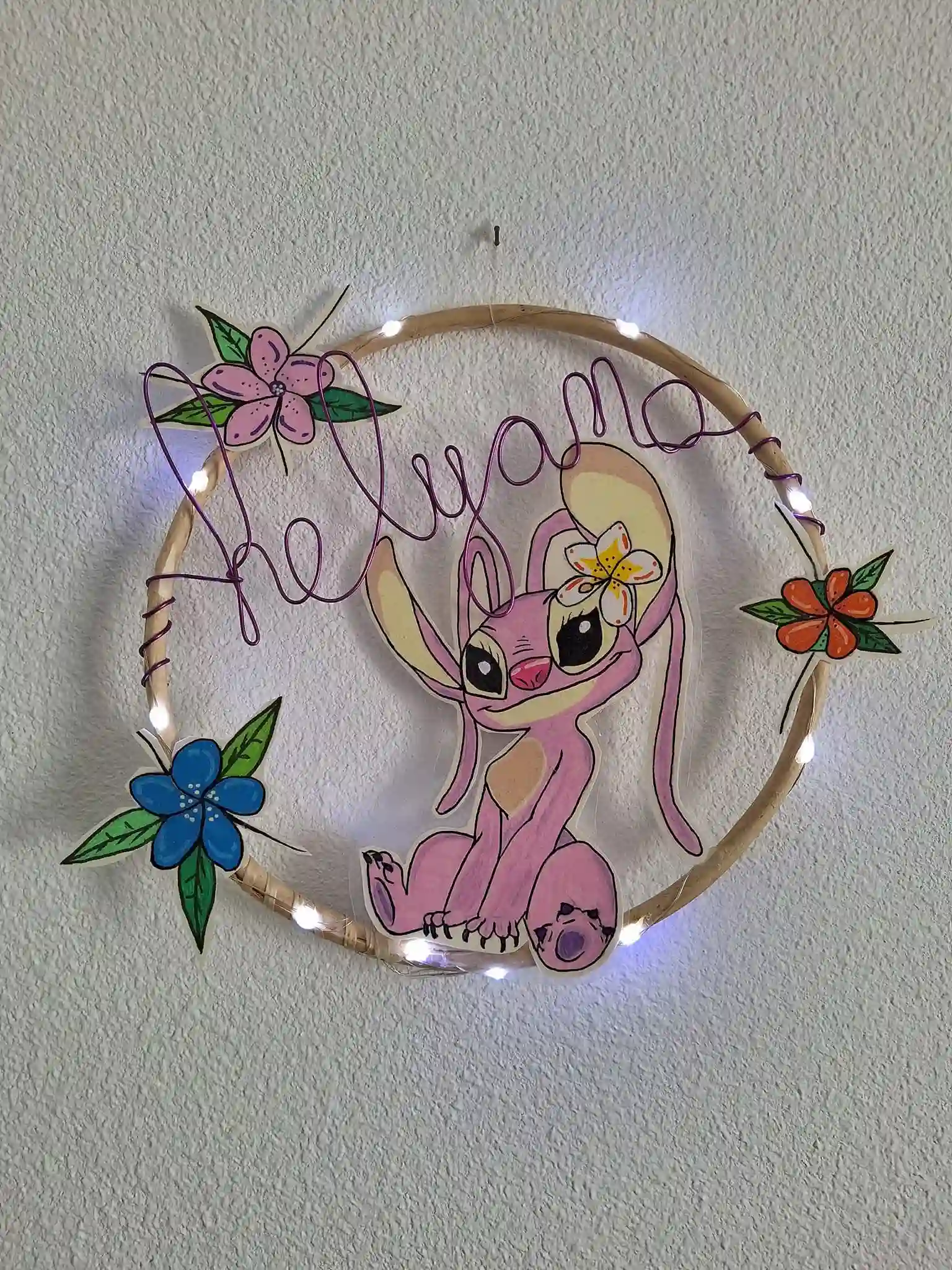 Anneau décoratif Helyana réalisé à la main