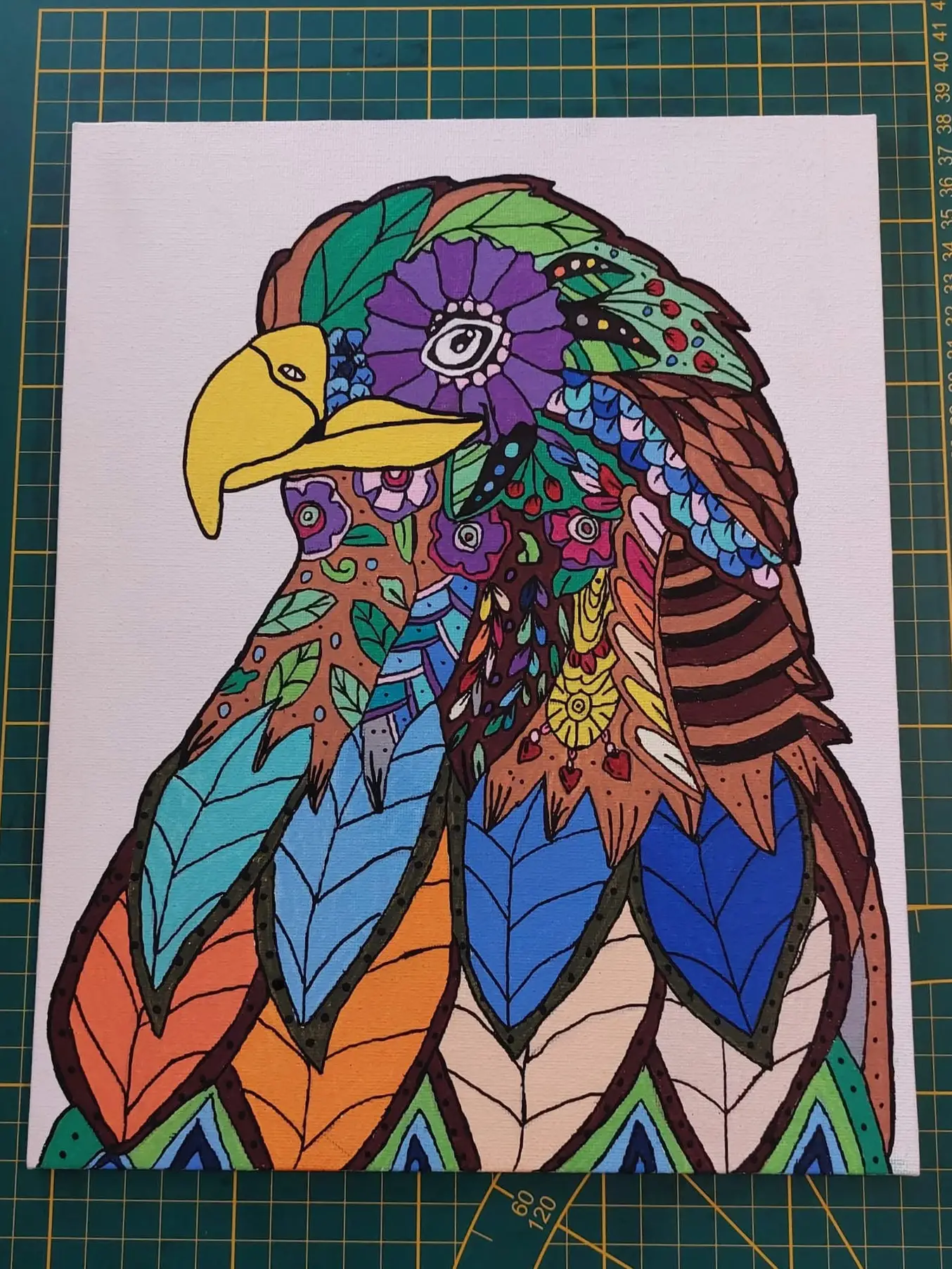 Peinture colorée de L’Atelier de Beu’